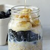 Overnight Oats Blueberry Banana